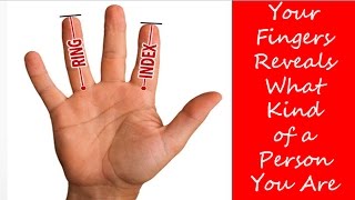 Finger Length Predicts Your Health and Behavior  Natural Treatment amp Home Remedies [upl. by Dorolisa]