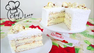 Rafelo Torta  Raffaello Cake How To Make The World Famous Raffaello Cake [upl. by Aborn]