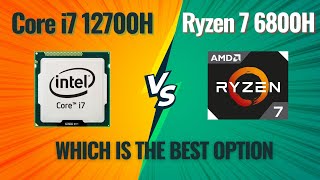 AMD Ryzen 7 6800H vs Intel Core i7 12700H  Ankhe Khol Dene Wala Comparison  HINDI [upl. by Ursola]