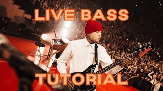 Polarize Live Bass Tutorial  twenty one pilots [upl. by Airdnna340]