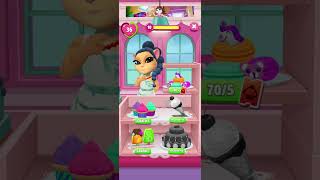 My Talking Angela gameplay as Marge Simpson from The Simpsons [upl. by Ativet]