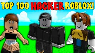 TOP 100 NAJGROŹNIEJSZYCH HAKERÓW NA ROBLOX [upl. by Chlores]