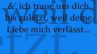 Kyra ft Saint Plex  Weil du fort gehst Lass mich los RMX New German RnB 2009 Lyrics [upl. by Buskirk]