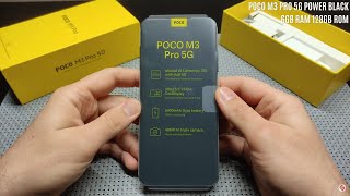 Poco M3 PRO 5G Unboxing ★ 4K UHD [upl. by Lipps]