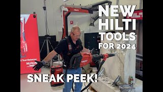 New Hilti Tools For 2024  Sneak Peek [upl. by Ieso130]