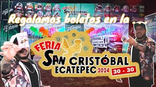 Feria de San Cristóbal Ecatepec 2024 [upl. by Ataymik]