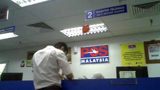 Pos postal office Kuala Lumpur Maleisie Malaysia [upl. by Ennovart]