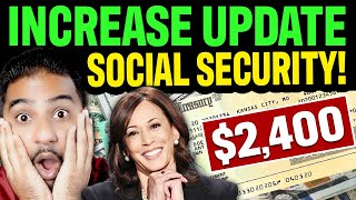 ITS FINAL 2400 Raise in Social Security Benefits  SSI SSA SSDI Disability 2024 Update [upl. by Neyrb734]