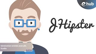 Jhipster  Génération entités avec JDL Studio [upl. by Emmott174]