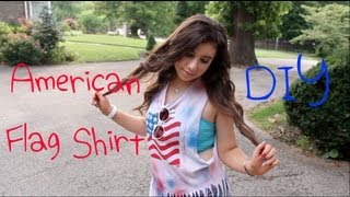 DIY American Flag Shirt [upl. by Barden973]