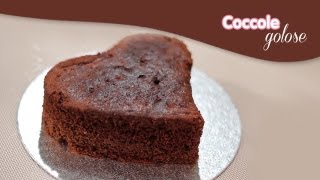 Torta al cioccolato per San Valentino  Tutorial di Coccole Golose [upl. by Eldora]