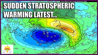 Ten Day Forecast Sudden Stratospheric Warming Latest  Early March Looking Mixed [upl. by Eissolf]