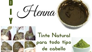 HENNA tinte natural para todo tipo de cabello DIY [upl. by Wang490]