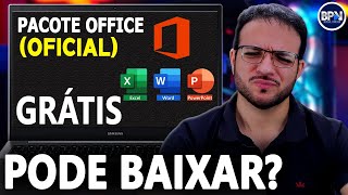 Como usar o MICROSOFT OFFICE GRÁTIS OFICIAL [upl. by Ailedroc]