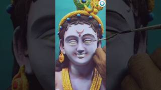 ► Makhan Chor Gopal  How to Makhan Chor Gopal  How to color Gopal idol made of claMakhan Chor [upl. by Myo718]