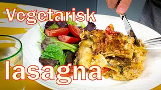 Vegetarisk lasagne [upl. by Bernete]