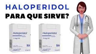 HALOPERIDOL que es haloperidol y para que sirve cuando y como usar haloperidol gotas [upl. by Hachman]