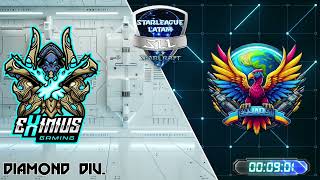 StarLeague Latam SLL  Diamond Div  eXimius vs Team Ecuador subtember [upl. by Ahsiekan587]