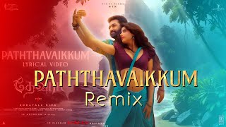 Paththavaikkum Remix  2024 trending tamil song remix [upl. by Ludlew]