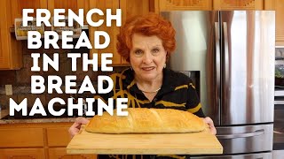 French Bread in the Bread Machine [upl. by Cranford]