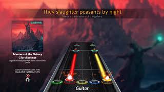 Gloryhammer  Masters of The Galaxy Clone Hero Chart [upl. by Jemie555]