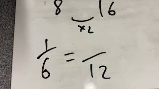 Maths equivalent fractions [upl. by Drusilla836]