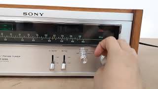 Sony ST5150 Stereo FMAM Tuner Testing [upl. by Treble]