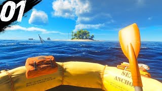 STRANDED AT SEA  Stranded Deep 1 [upl. by Ulda]