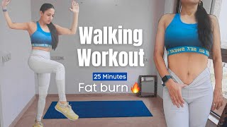 25 Minutes Walking Fat Burning Workout By Gatello gatelloworkout gatelloexercises [upl. by Diannne]