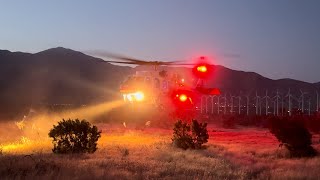 Almond Fire in Cabazon 5724 [upl. by Doughman393]