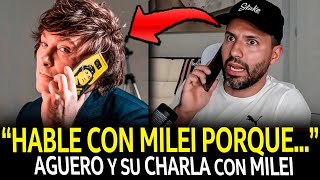 KUN AGÜERO habló de su LLAMADO con MILEI y LIQUIDO a PERIODISTAS K [upl. by Noitna309]