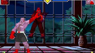 MG026 MUGEN  CyberAkuma 13 vs Boss Sagat Kamekaze [upl. by Knarf968]