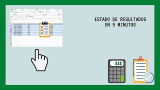 Cómo hacer o leer un Estado de resultados en 5 minutos estado de pérdidas y ganancias [upl. by Hinkle]