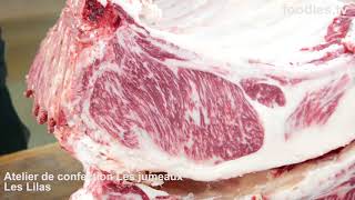 Présentation du Boeuf Wagyu Halal à la Boucherie Les Jumeaux [upl. by Jobi]