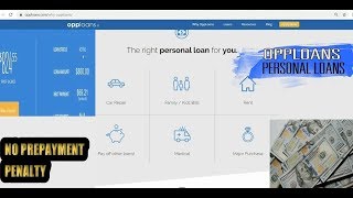 OppLoans Personal Loan No Fico credit check loan up to 4000 by Tommorow The Process amp Review [upl. by Eizus]