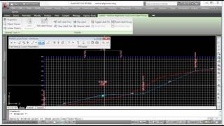 AutoCAD Civil 3D  Vertical Profile [upl. by Ydnyc]