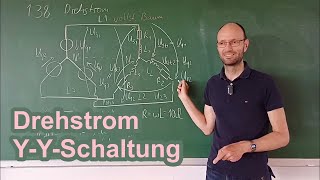 Berechnung eines symmetrischen Drehstromsystems mit einem ohmschinduktiven Verbraucher Aufg 138 [upl. by Selwin755]