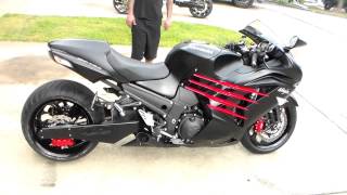 zx 14 black red 330 daniel install [upl. by Pascasia]