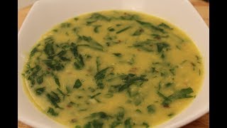 Simple Palak Dal  Indian Recipe  Sanjeev Kapoor Khazana [upl. by Gosser]