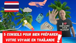 VOYAGE en THAÏLANDE  ITINERAIRE amp CONSEILS pour 15 jours [upl. by Ibbetson992]