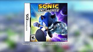 Sonic Unleashed Windmill Isle Act 13 Night DLC ARank [upl. by Aicire642]