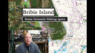 BRIBIE ISLAND fishing SEQ my favourite spots maps [upl. by Camroc]