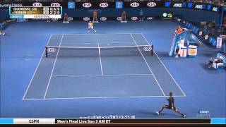 Djokovic vs Ferrer  Australian open 2013 SF Highlights HD [upl. by Arze]