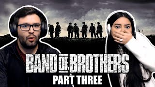 Band of Brothers Part Three Carentan Wifes First Time Watching TV Reaction [upl. by Attirehs]