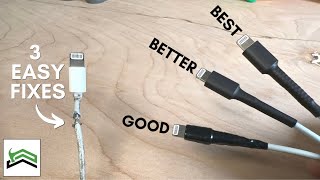 How To Fix A Broken iPhone Charger Cable [upl. by Dygal]