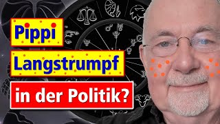 PLS  Pippi Langstrumpf Syndrom in der Politik  Horoskop von Astrid Lindgren mit SaturnNeptun [upl. by Neelhtak275]