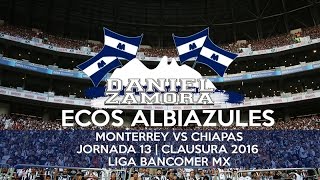 Ecos Albiazules Rayados vs Chiapas [upl. by Derinna75]