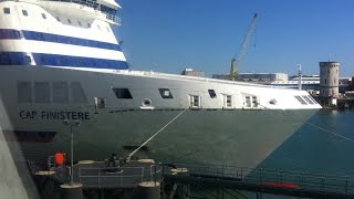 MV Cap Finistère Ruel the waves For Brittany Ferries [upl. by Lawler]