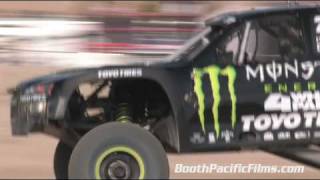 NASCAR driver Robby Gordon  2009 SCORE LDC BoothPacific Films [upl. by Nowujalo]