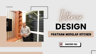 Interior at Dahisar East  Pratham Modular Kitchen interiordesign modulerkitchen [upl. by Leler]